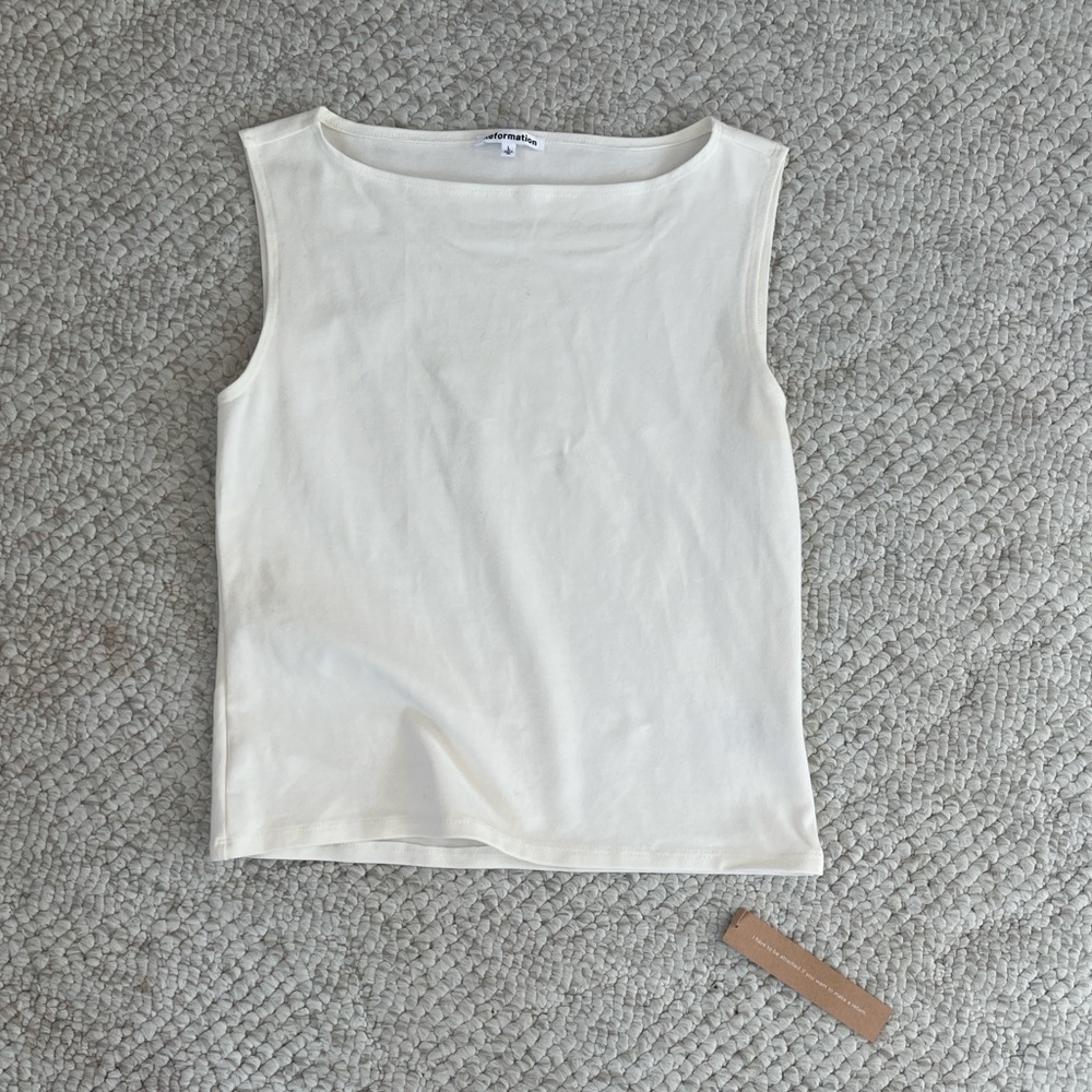 Reformation Dusk Top white
NWT